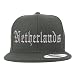 Trendy Apparel Shop Netherlands Old English Embroidered Flatbill Snapback