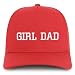 Trendy Apparel Shop Girl Dad Embroidered 5 Panel High Profile Structured Snapback Cap