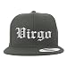 Trendy Apparel Shop Virgo Old English Embroidered Flatbill Snapback