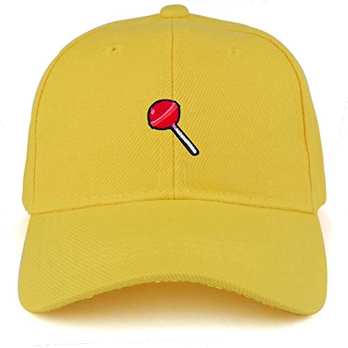 Trendy Apparel Shop Lollipop Patch Structured Infant Baseball Cap