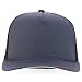 Trendy Apparel Shop 5 Panel Structured Trucker Cap with Mexico Flag Design Undervisor
