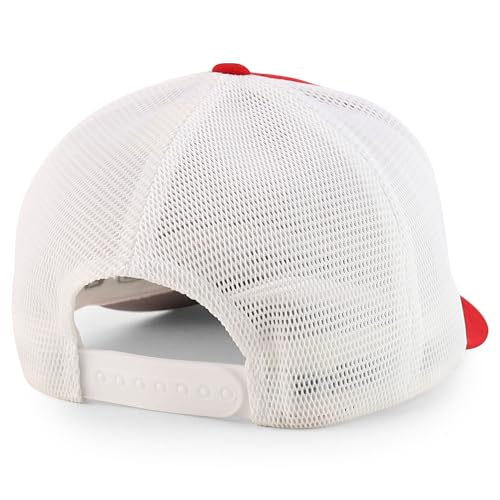 Trendy Apparel Shop Structured 6 Panel Stretchy Mesh Snapback Cap