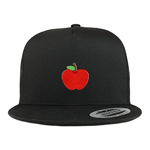 Trendy Apparel Shop Apple Fruit Patch 5 Panel Flatbill Apple Fruiter Cap