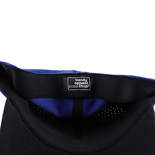 Trendy Apparel Shop Oversize XXL Breathable 2-Tone Structured Air Thru Fitted Ball Cap