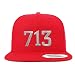 Trendy Apparel Shop Houston 713 Old English Embroidered Flatbill Snapback