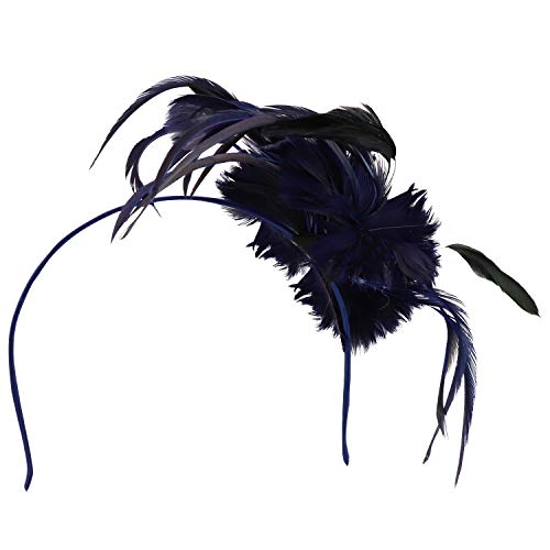 Trendy Apparel Shop Feathered Accented Lightweight Fascinators Headband