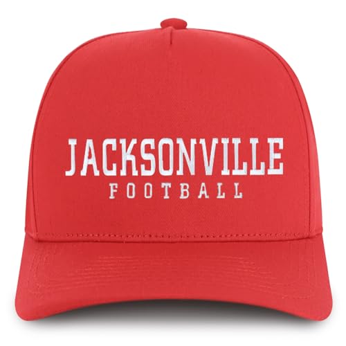 Trendy Apparel Shop Jacksonville Embroidered 5 Panel Structured Baseball Cap