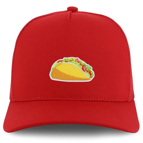 Trendy Apparel Shop Mexican Fiesta Taco Embroidered Patch Trucker Cap