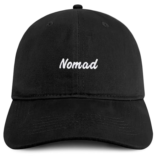 Trendy Apparel Shop Nomad Embroidered Cotton Unstructured Low Profile Dad Hat