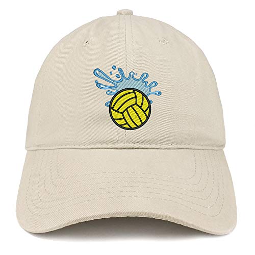 Trendy Apparel Shop Water Polo Splash Soft Crown 100% Brushed Cotton Cap