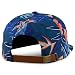 Trendy Apparel Shop Floral Print Unstructured 5 Panel Flatbill Rope Baseball Cap