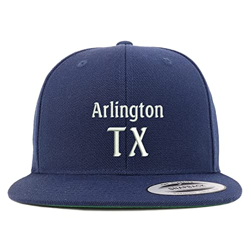 Trendy Apparel Shop Arlington TX Embroidered Flatbill Snapback