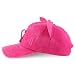 Trendy Apparel Shop Washed Cotton Cat Ear Baseball Cap with Sunglasses Holder