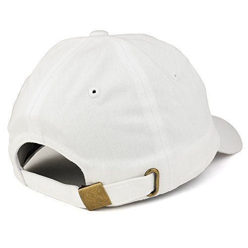 Trendy Apparel Shop Simple USA Flag Symbol Embroidered Unstructured Soft Cotton Dad Hat