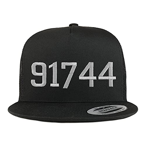 Trendy Apparel Shop 91744 La Puente CA Old English 5 Panel Flatbill Trucker Cap
