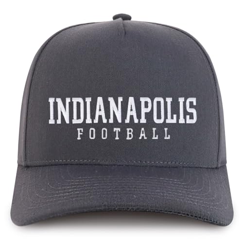 Trendy Apparel Shop Indianapolis Embroidered 5 Panel Structured Baseball Cap