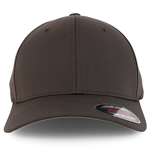 Trendy Apparel Shop Original Flexfit Oversized Baseball Fitted Cap - Fitted Up to 4XL