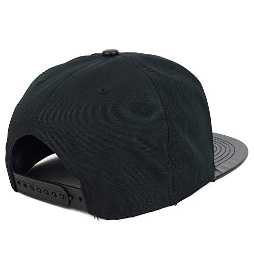 Trendy Apparel Shop Home State License Plate Rubber Patch PU Flatbill Snapback
