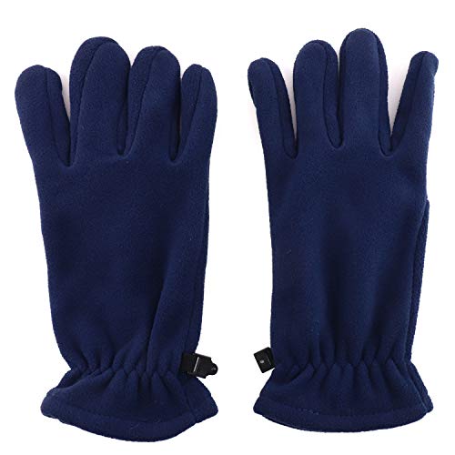 Trendy Apparel Shop Full Finger Fleece Gloves