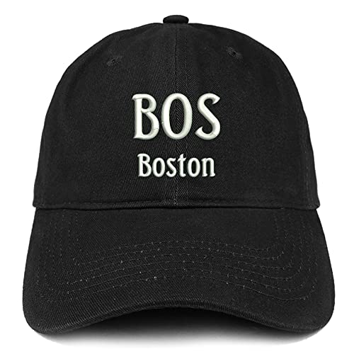 Trendy Apparel Shop BOS Boston Low Profile Soft Cotton Baseball Cap