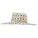 Trendy Apparel Shop Tribal Pattern Wide Brim Paper Gambler Hat