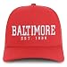 Trendy Apparel Shop Baltimore Est.1996 Embroidered 5 Panel Structured Baseball Cap