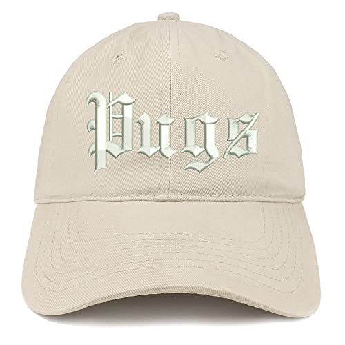 Trendy Apparel Shop Old English Pugs Low Profile Soft Cotton Baseball Cap