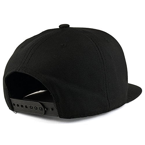Trendy Apparel Shop Hecho en Mexico Rubber Patched Flatbill Snapback Cap
