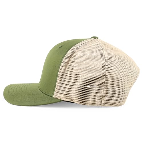 Trendy Apparel Shop Structured 6 Panel Stretchy Mesh Snapback Cap