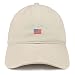 Trendy Apparel Shop North Carolina USA Flag Low Profile Soft Cotton Baseball Cap