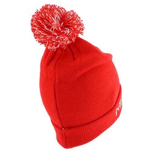 Trendy Apparel Shop Christmas Themed Funny Ugly Holiday Pom Knit Beanie Hats