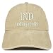 Trendy Apparel Shop IND Indianapolis Embroidered Pigment Dyed Washed Baseball Cap