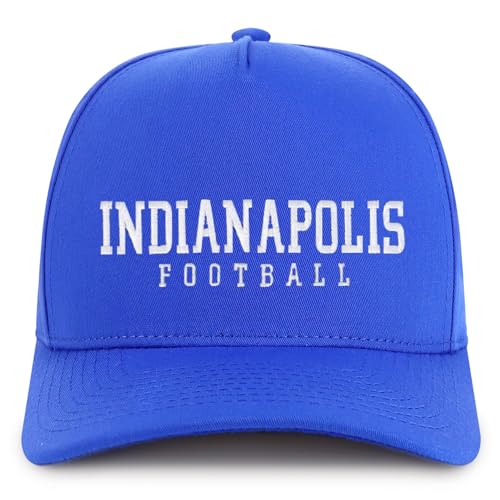 Trendy Apparel Shop Indianapolis Embroidered 5 Panel Structured Baseball Cap