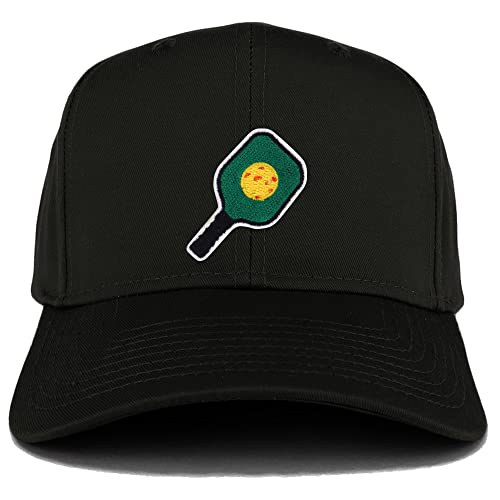 Trendy Apparel Shop Pickleball and Paddle Patch Structured Baseball Cap