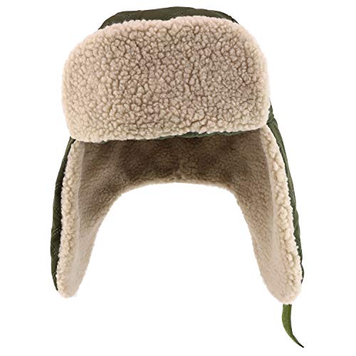 Trendy Apparel Shop XXL Oversized Large Warm Winter Furlined Trooper Cap