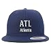 Trendy Apparel Shop ATL Atlanta Embroidered Flatbill Snapback
