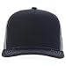Trendy Apparel Shop 5 Panel Structured Trucker Cap with Mexico Flag Design Undervisor