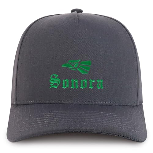 Trendy Apparel Shop Sonora State of Mexico Embroidered 5 Panel Structured Baseball Cap