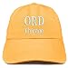 Trendy Apparel Shop ORD Chicago Embroidered Pigment Dyed Washed Baseball Cap