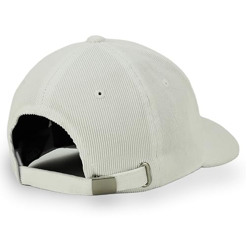 Trendy Apparel Shop Polyester Corduroy Structured Baseball Cap Dad Hat