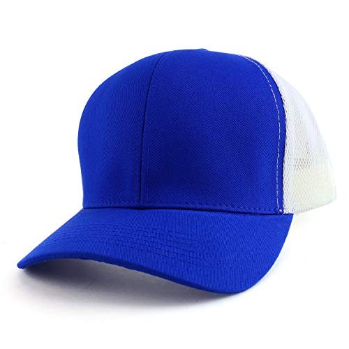 Trendy Apparel Shop Oversize XXL Structured Trucker Mesh Baseball Cap