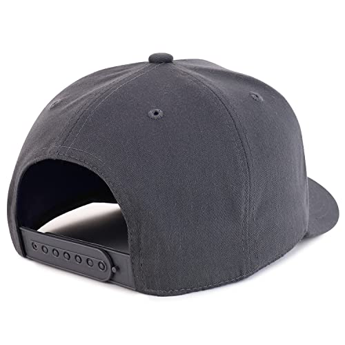 Trendy Apparel Shop Girl Dad Embroidered 5 Panel High Profile Structured Snapback Cap