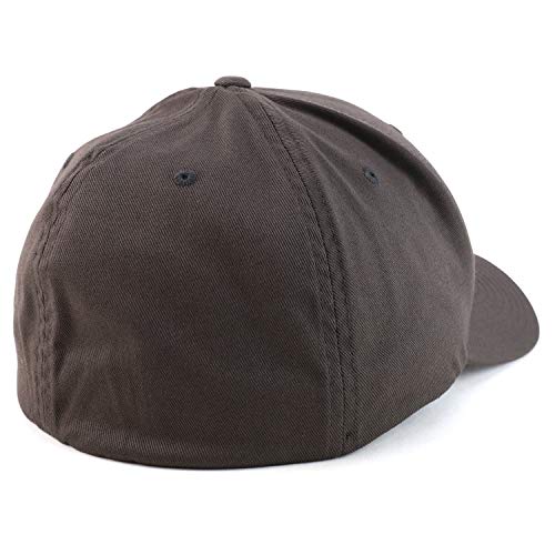 Trendy Apparel Shop Dachshund Dog Embroidered Stretch Fitted Baseball Cap