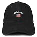 Trendy Apparel Shop Oklahoma USA Flag Low Profile Soft Cotton Baseball Cap