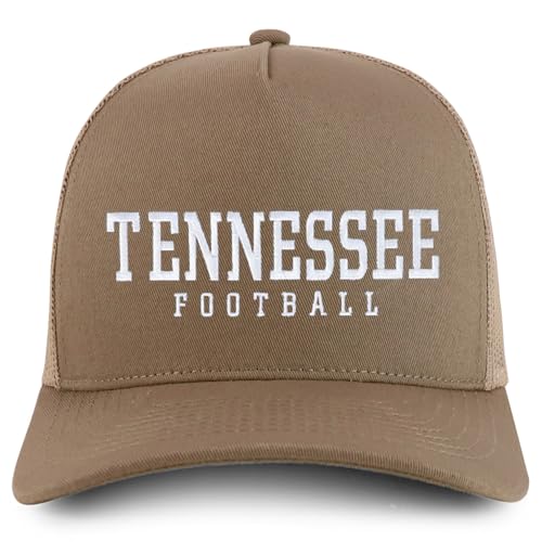 Trendy Apparel Shop Tennessee Embroidered 5 Panel Snapback Trucker Cap