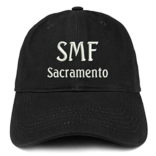 Trendy Apparel Shop SMF Sacramento Low Profile Soft Cotton Baseball Cap