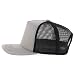 Trendy Apparel Shop 5 Panel Structured Trucker Cap with Mexico Flag Design Undervisor