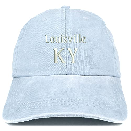 Trendy Apparel Shop Louisville KY Embroidered Pigment Dyed Washed Baseball Cap