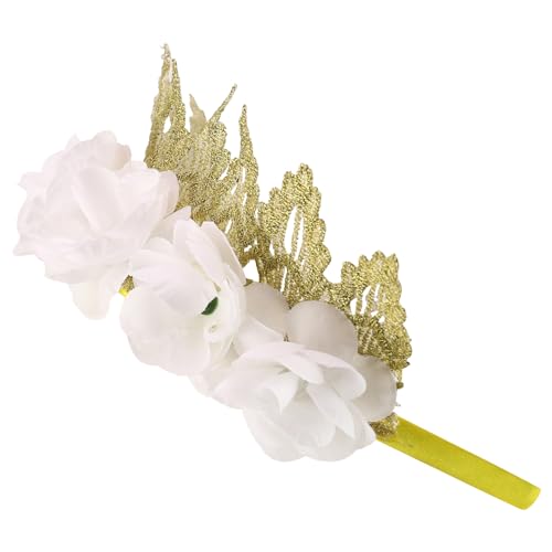 Trendy Apparel Shop Rose Flower Headband Costume Accessories