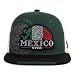 Trendy Apparel Shop Mexico Eagle Embroidered Laser Punching Mesh Back Flatbill Snapback Cap
